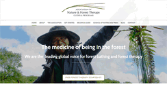 Desktop Screenshot of natureandforesttherapy.org